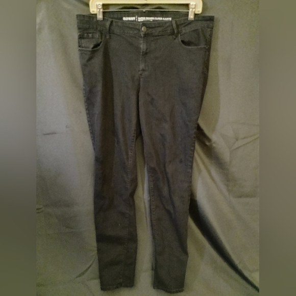 Old Navy mid rise skinny jeans sz 14 - Picture 1 of 5